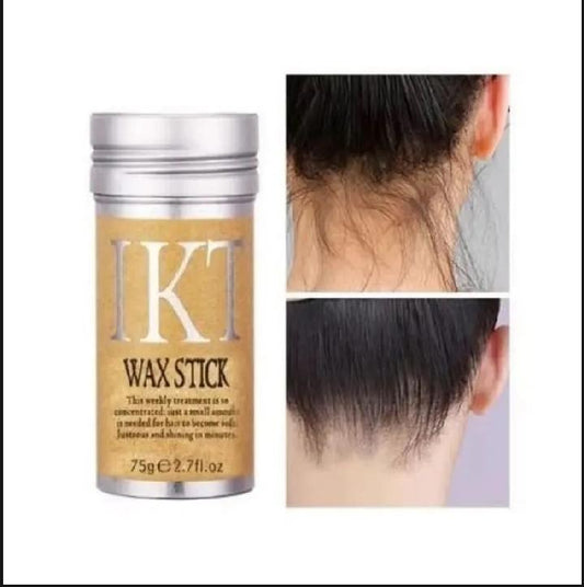 IKT Hair Wax Stick, Hair Styling Stick, Flyaway Tamer, Hair Wax for Women, Edge Control Wax, Slick Back Hair Look, IKT Wax Original, Hair Styling Balm, Frizzy Hair Solution, Professional Hair Wax, Avocado Hair Wax, Sleek Bun Essential, Men Hair Styling, Baby Hair Fixer, Non-Greasy Hair Wax, Hair Finishing Stick, Beauty Care Pakistan, Hair Grooming Kit, Portable Hair Wax, IKT 75g, Hair Wax Stick Pakistan, Online Cosmetics Pakistan, Trendy Hair Accessories, Hair Taming Stick, Hair Smoothening Balm