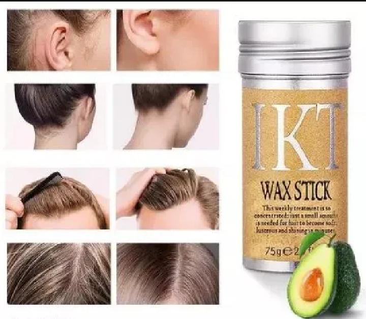 IKT Hair Wax Stick, Hair Styling Stick, Flyaway Tamer, Hair Wax for Women, Edge Control Wax, Slick Back Hair Look, IKT Wax Original, Hair Styling Balm, Frizzy Hair Solution, Professional Hair Wax, Avocado Hair Wax, Sleek Bun Essential, Men Hair Styling, Baby Hair Fixer, Non-Greasy Hair Wax, Hair Finishing Stick, Beauty Care Pakistan, Hair Grooming Kit, Portable Hair Wax, IKT 75g, Hair Wax Stick Pakistan, Online Cosmetics Pakistan, Trendy Hair Accessories, Hair Taming Stick, Hair Smoothening Balm