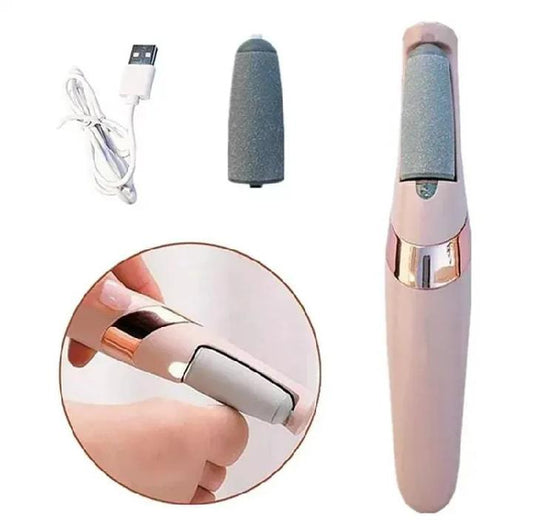 Flawless Pedi Electric Foot File & Callus Remover - Rechargeable Pedicure Tool