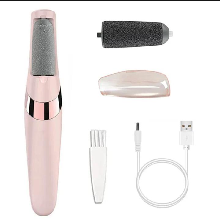 Flawless Pedi Electric Foot File & Callus Remover - Rechargeable Pedicure Tool
