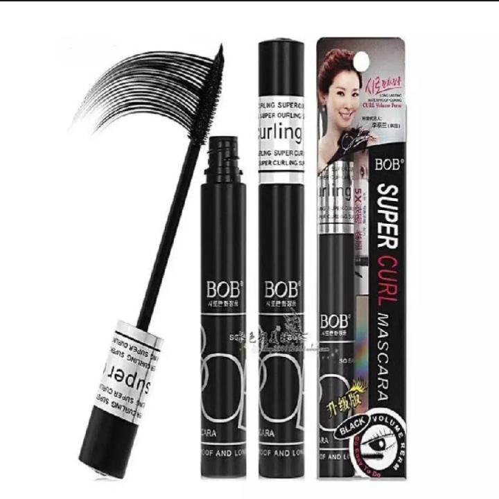 BOB Super Curl Waterproof Mascara - Long Lasting & Volumizing (Original)