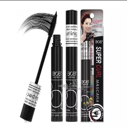 BOB Super Curl Waterproof Mascara - Long Lasting & Volumizing (Original)