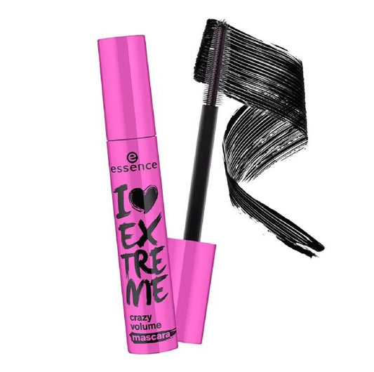 Essence I Love Extreme Crazy Volume Mascara - Waterproof & Smudge-Proof Black