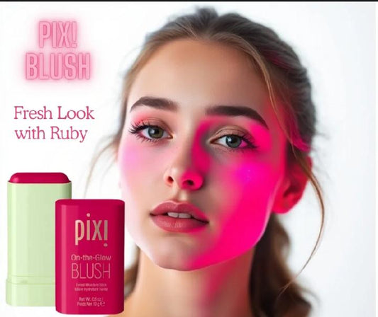 Pixi On-the-Glow Blush Stick Pack of 3 - Tinted Moisture Stick for Cheeks & Lips