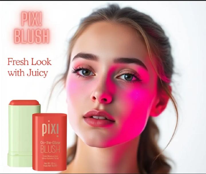 Pixi On-the-Glow Blush Stick Pack of 3 - Tinted Moisture Stick for Cheeks & Lips