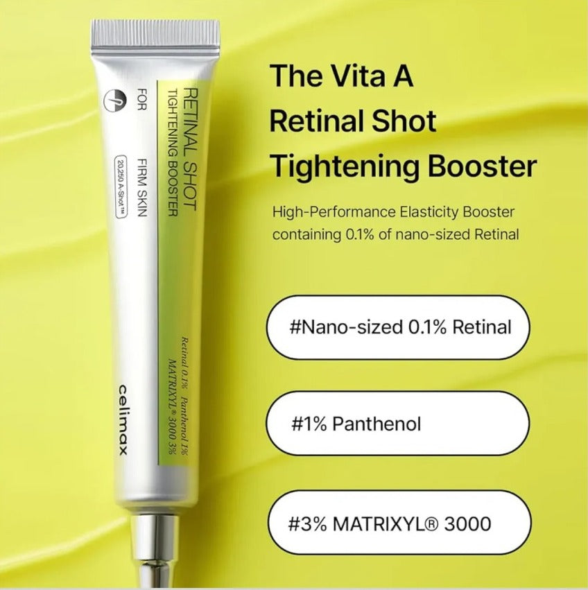 Celimax Retinal Shot Tightening Booster - Original Korean Anti-Aging Serum - 15ml