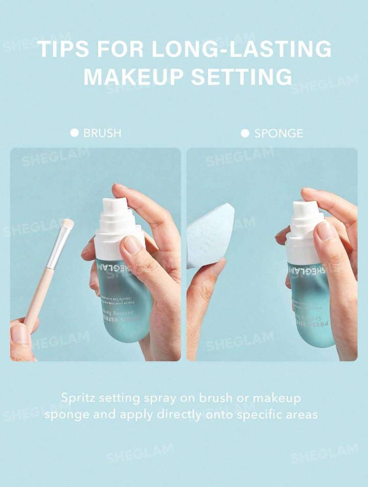 SHEGLAM Setting Spray - Makeup Lock & Long Lasting Finish 3 Variants