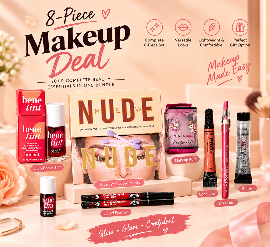08 Items Makeup Deal - Most Demanding