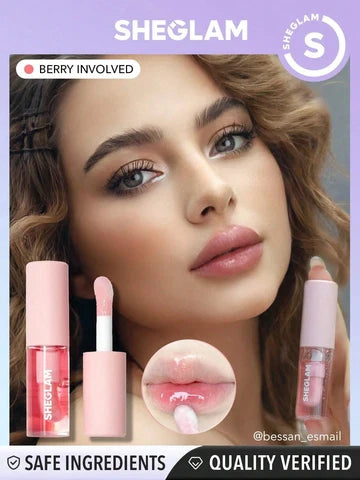SHEGLAM Hydrating Lip Oil – Glossy Lip Care & Shine (05 Pieces)